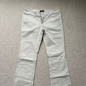 American Eagle Low Rise Khaki Kickboot Stretch